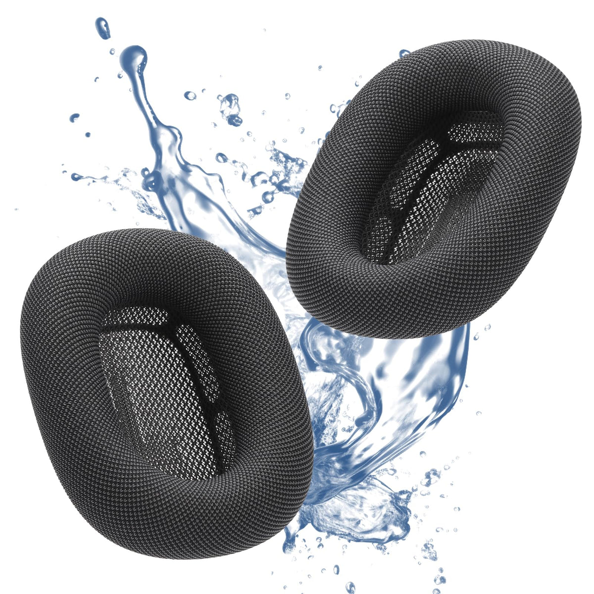 Damex magnetic earpads attach quickly to AirPods Max for easy replacement.