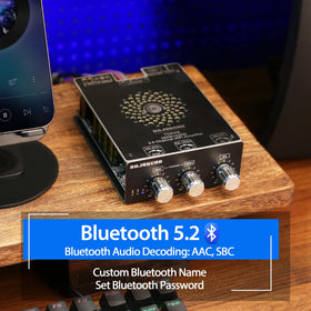 DAMGOO board in use with Bluetooth streaming delivering wireless audio convenience