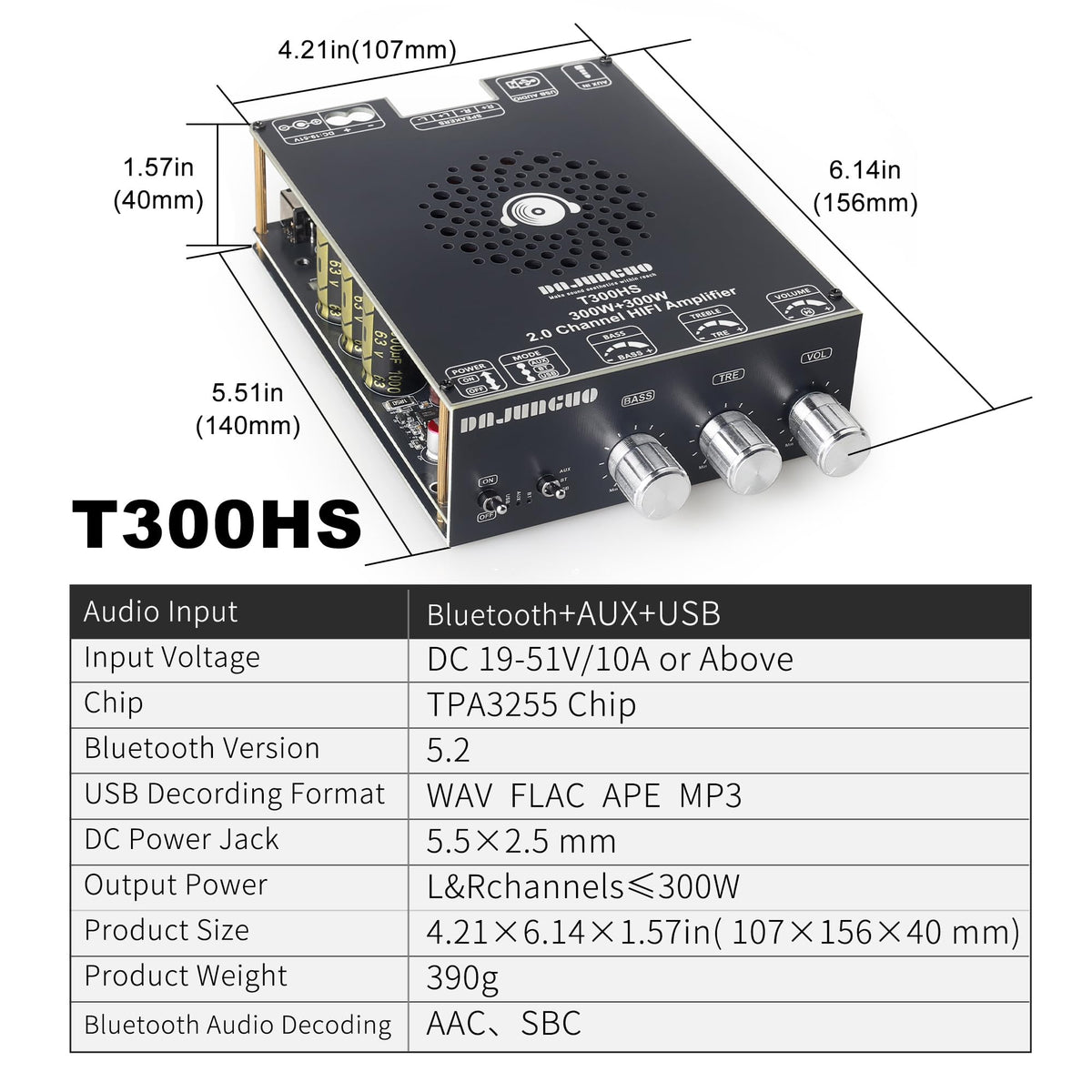 DAMGOO board held in hand showing compact size for DIY projects