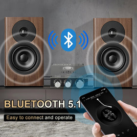 DAMGOO board wired to speakers and power supply, demonstrating straightforward installation