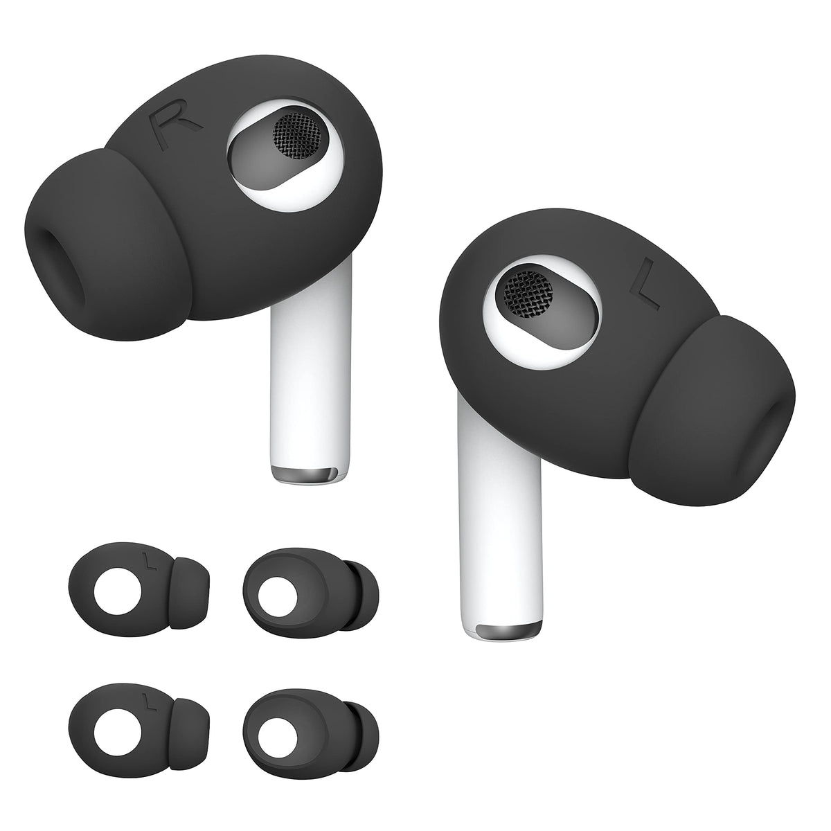 DamonLight AirPods 3 ear tips grip cover closeup for secure fit during workouts