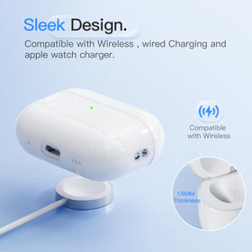 DamonLight AirPods Pro 3 case minimum-back-opening maintains protection