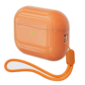 DamonLight AirPods Pro 3 case demonstrates never-stretch design protecting the charging case.