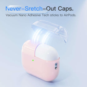 DamonLight AirPods Pro 3 case pink with triple-layer protection against bumps.