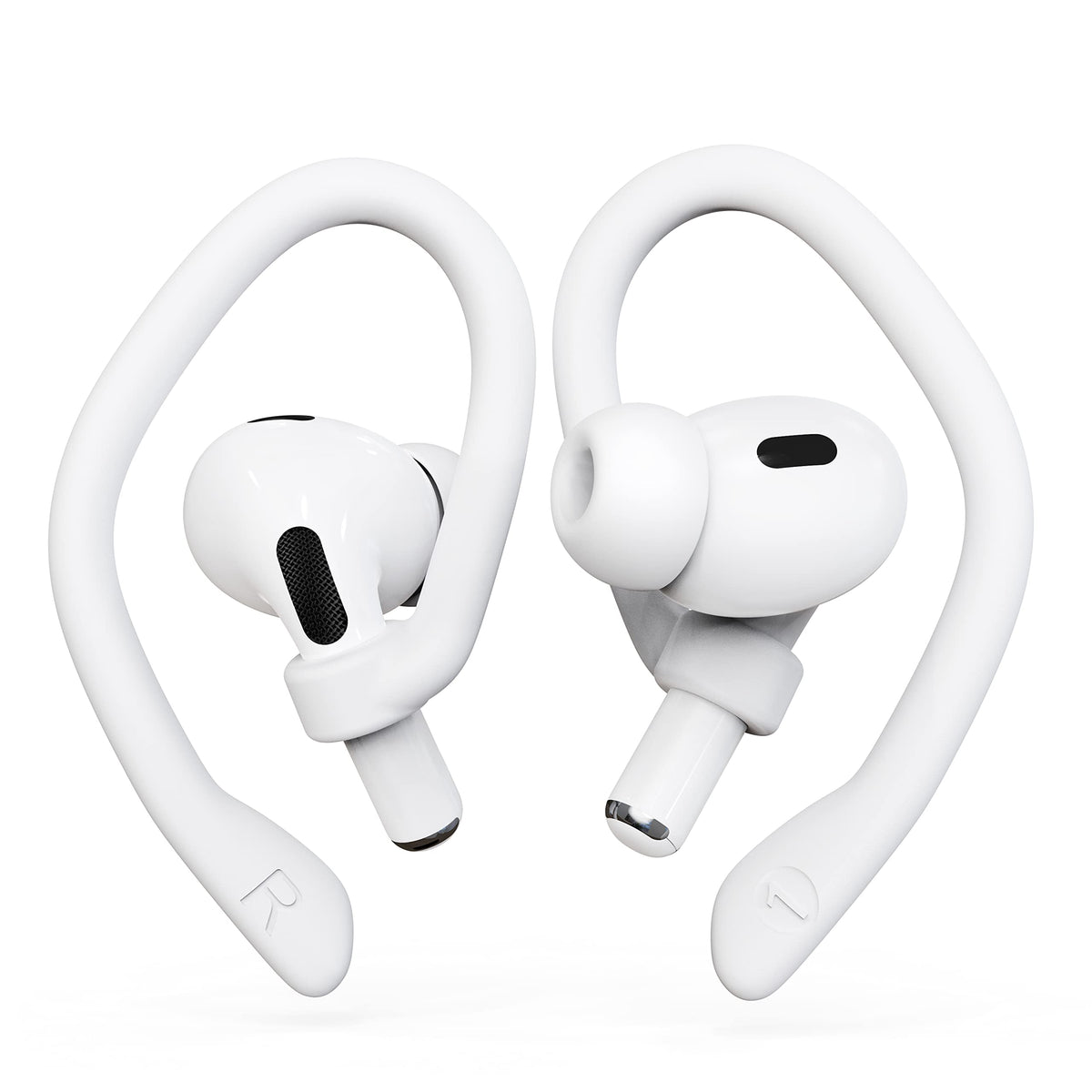 DamonLight ear hooks secure AirPods Pro 2/1 for active use