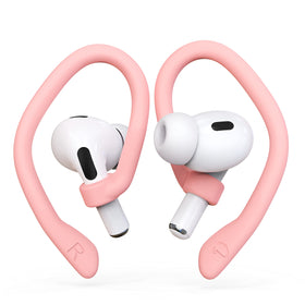 DamonLight ear hooks for AirPods Pro in pink, secure fit with Pro 2 and 1.