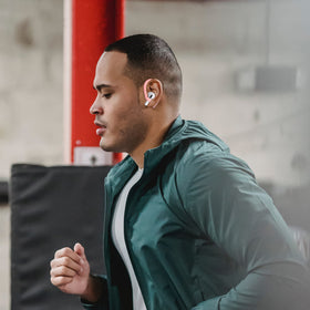 DamonLight small pink ear hooks ideal for AirPods 3 and 4, secure wear.