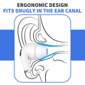 DamonLight noise-canceling seal ear tips with AirPods Pro reduce ambient noise