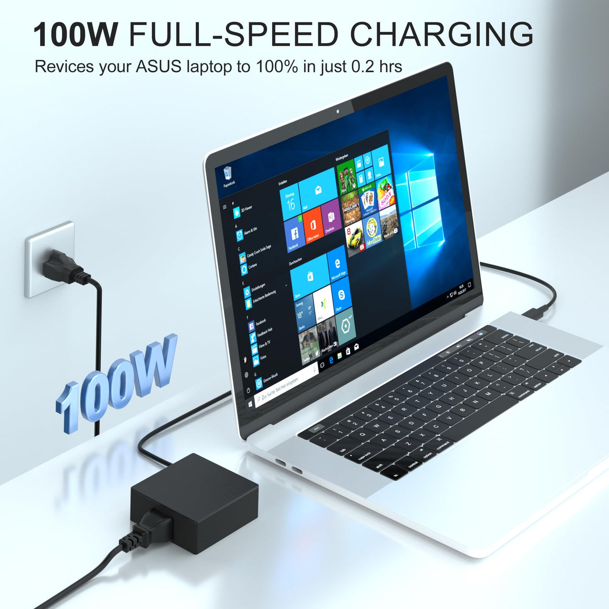 Damusy compact travel design for on-the-go charging.