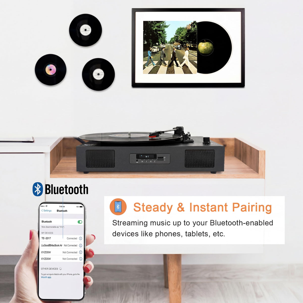 DANFI AUDIO DF auto stop stops playback automatically when a record ends