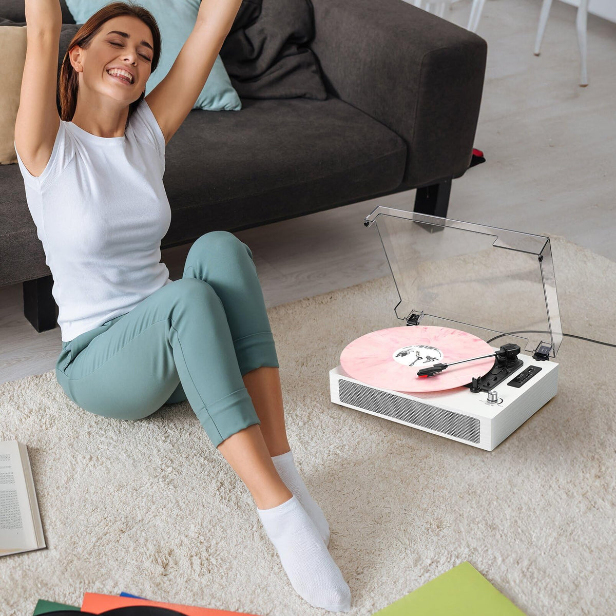 DANFI AUDIO DF AUX-in and RCA-out provide flexible external speaker connections