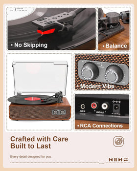 DANFI AUDIO DF back panel with RCA and aux outputs showing flexible connectivity benefit: easy external hookup
