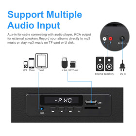 DANFI AUDIO DF built-in speakers for all-in-one listening experience