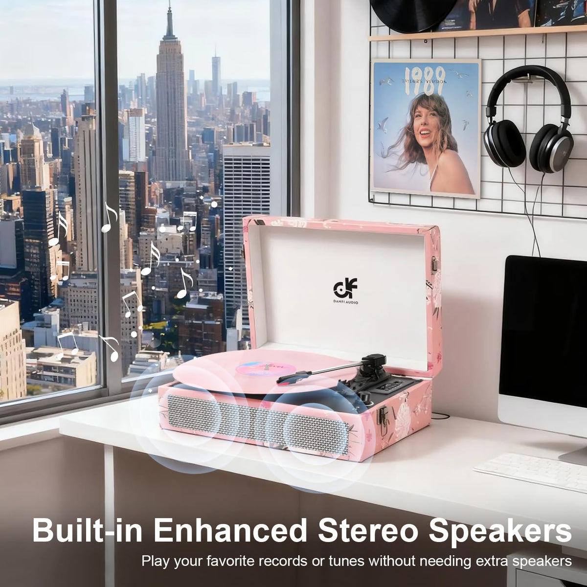 DANFI AUDIO DF LED display and equalizer let you tailor sound
