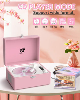 DANFI AUDIO DF packaged as gift emphasizing present-ready vintage charm