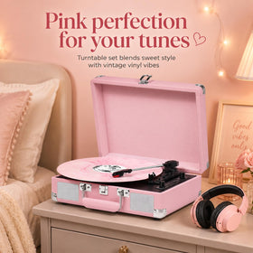 DANFI AUDIO DF pink 3.5mm jack for wired headphones.