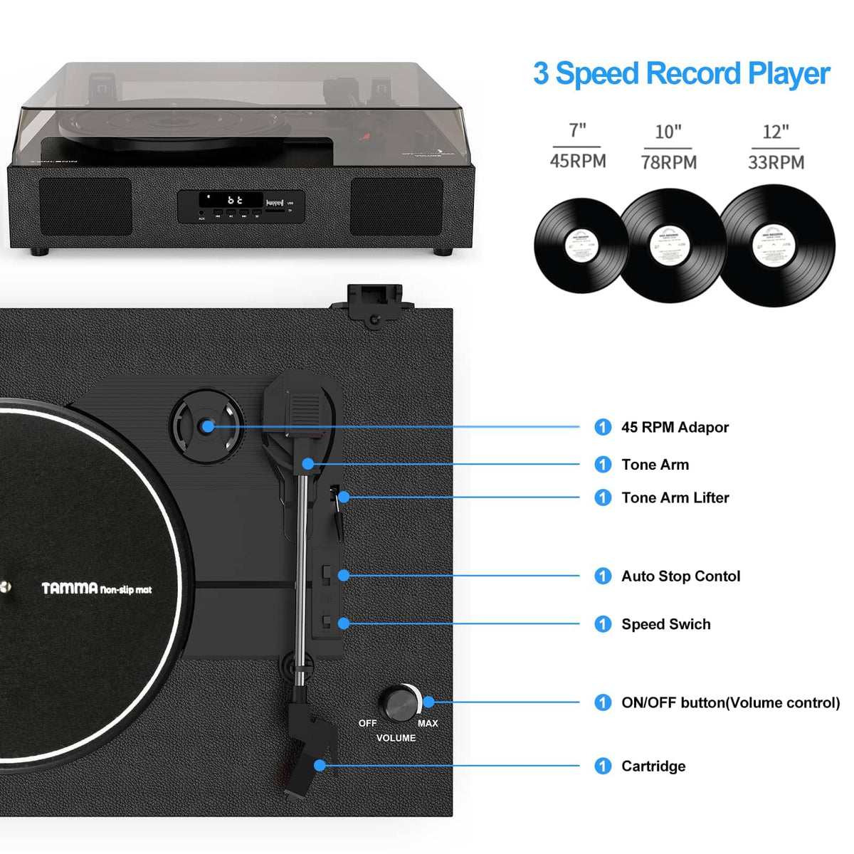 DANFI AUDIO DF portable-power-5v-1a enables easy transport for travels.