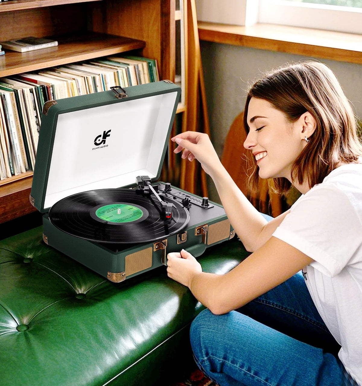 DANFI AUDIO DF USB recording to MP3 on a USB drive.