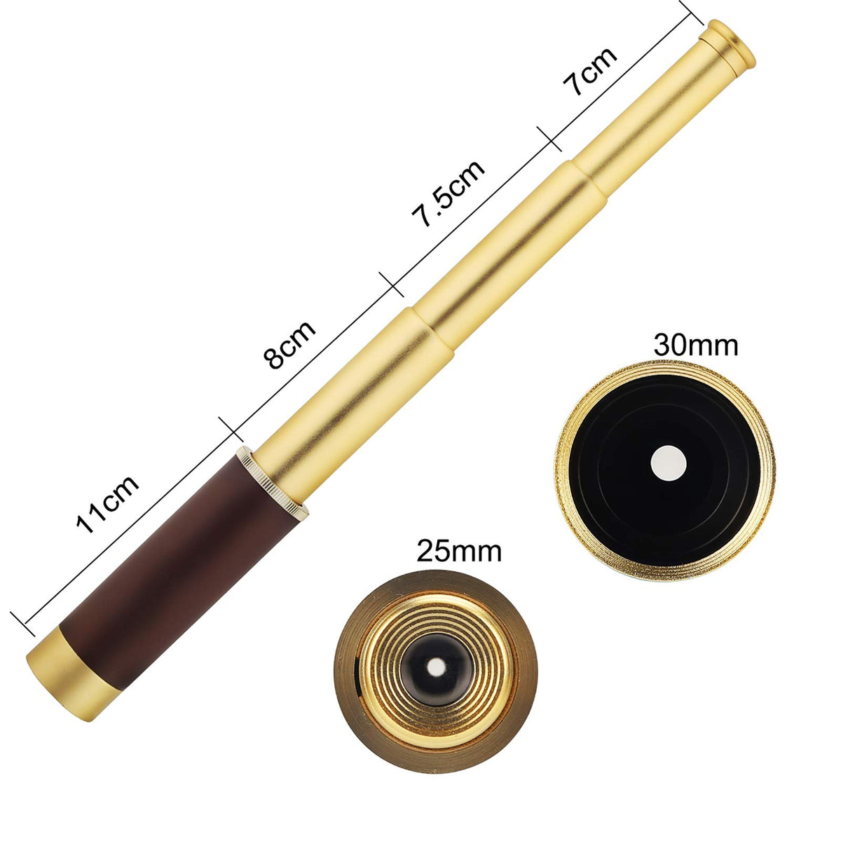 DANGSHAN 25x30 magnification delivers broad field for birding