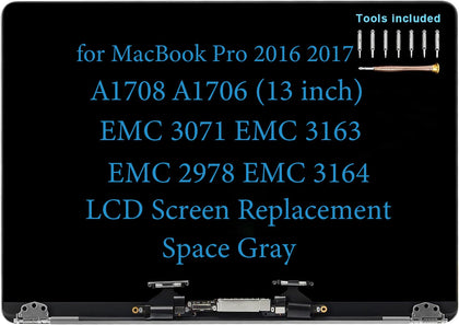 Daplinno 13in MBP screen for A1708 with crisp clarity