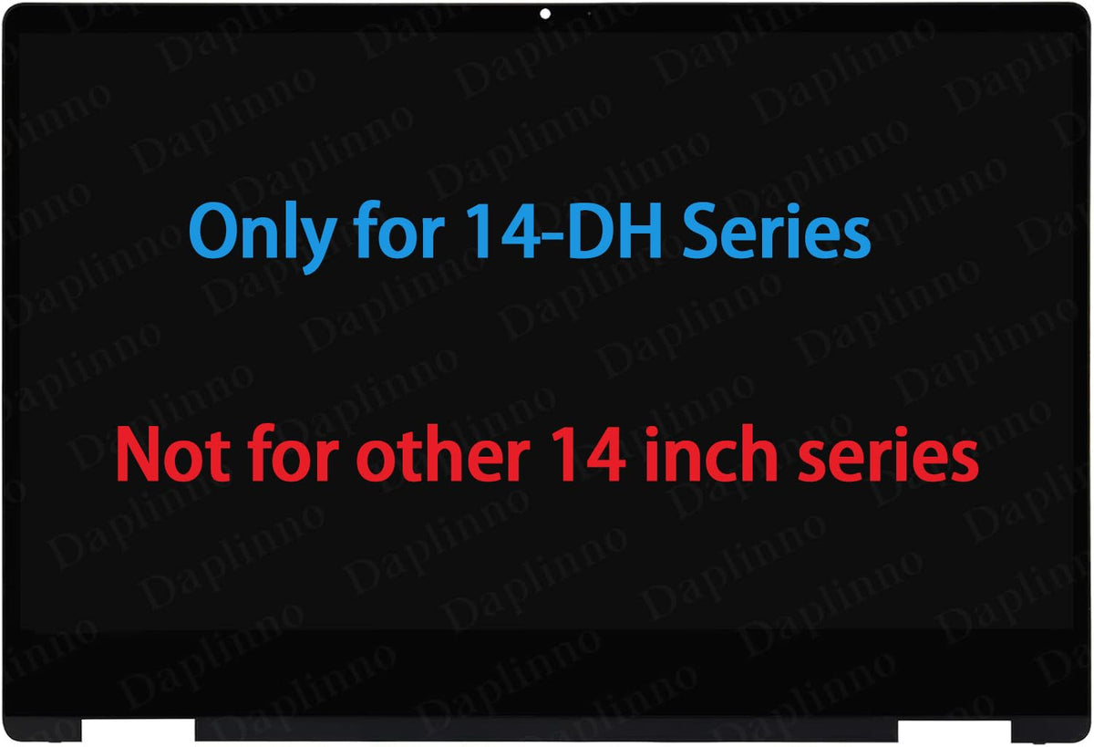 daplinno L51119-001 14-inch LCD display assembly for HP Pavilion x360 with seamless fit