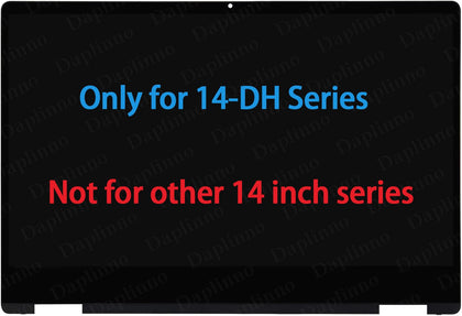 daplinno L51119-001 14-inch LCD display assembly for HP Pavilion x360 with seamless fit