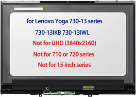 daplinno Lenovo Yoga 730-13 screen assembly, 13.3-inch display, ready for replacement.