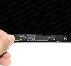 Daplinno MacBook Air M1 display connectors closeup for precise reassembly.