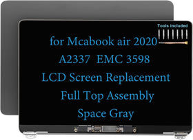 Daplinno MacBook Air M1 13.3-inch screen assembly in Space Gray for replacement.