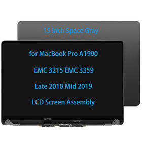 daplinno MacBook Pro 15 screen assembly in space gray replacement for late 2018 models