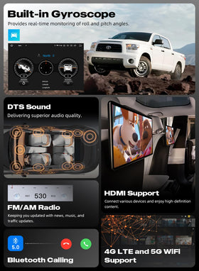 Dasaita Bluetooth 5.1 with lossless sound for clear music.