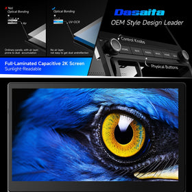 Dasaita Tacoma DTS audio for balanced sound and rich detail.