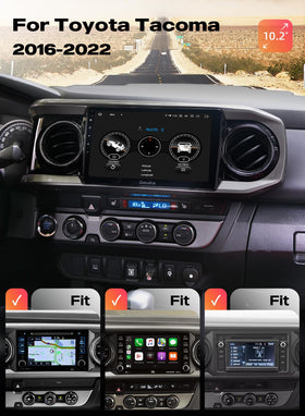 Dasaita Tacoma wireless CarPlay and Android Auto enable hands-free navigation and calls