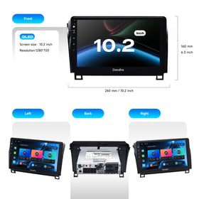 Dasaita customizable UI supports day/night mode and split-screen for convenience.
