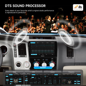 Dasaita high‑performance CPU improves responsiveness for quick navigation and media.