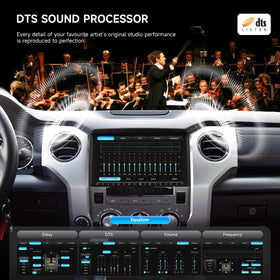 Dasaita system with 8GB RAM and 256GB storage for smooth multitasking on the road