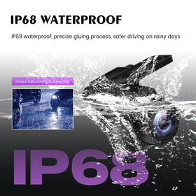 dasaita waterproof ip68k test in rain ensures reliable performance