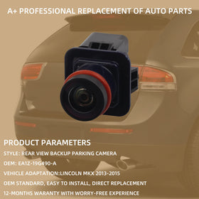 Dasbecan backup camera serves as an OE replacement for reliable parking guidance.