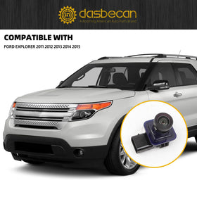Dasbecan backup camera compatibility chart confirms fit for Ford Explorer 2011–2015