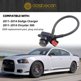 Dasbecan IP67 weatherproof rear camera withstands rain and dust