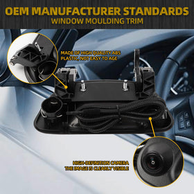 Replacement for OE 7L3Z-9943400-AA with camera by Dasbecan