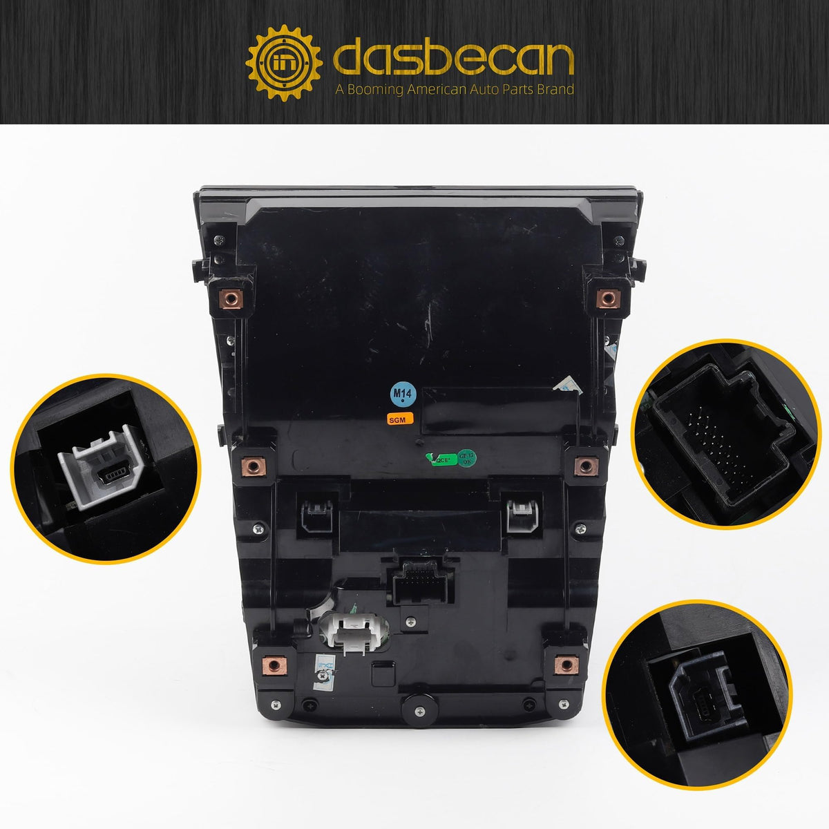 Dasbecan touch screen with no programming keeps installation simple.