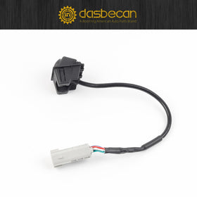 Dasbecan rear view camera for Chevrolet Trax 2013-2019 aids parking maneuvers.