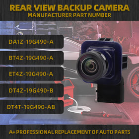Day and night HD clarity from Dasbecan rear view camera for safer backing.