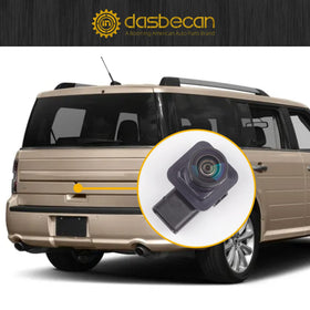 Dasbecan rear view camera in-car display view, improves reversing visibility.