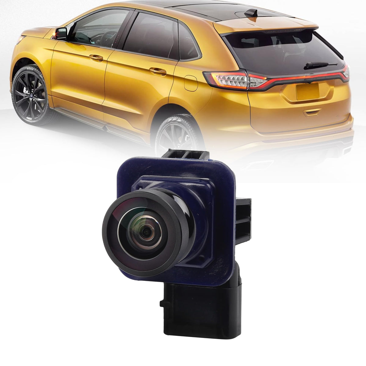 Dasbecan rear view camera for Lincoln MKX 2011-2013 enhances reverse visibility.
