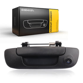 Dasbecan tailgate handle camera for Ram 1500-2008 with clear rear view.