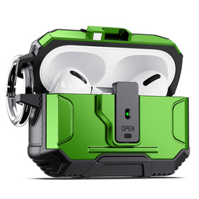 DASFOND Armor AirPods Pro 2 front view shows secure full-body protection.