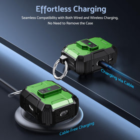 DASFOND Armor AirPods Pro 2 full protection shields against drops and scratches.
