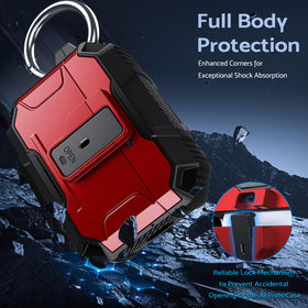 DASFOND Armor AirPods Pro 2 case shows corner protection against drops and daily bumps